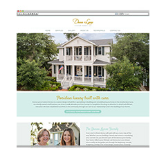 Donna Lynne Custom Homes Website Design