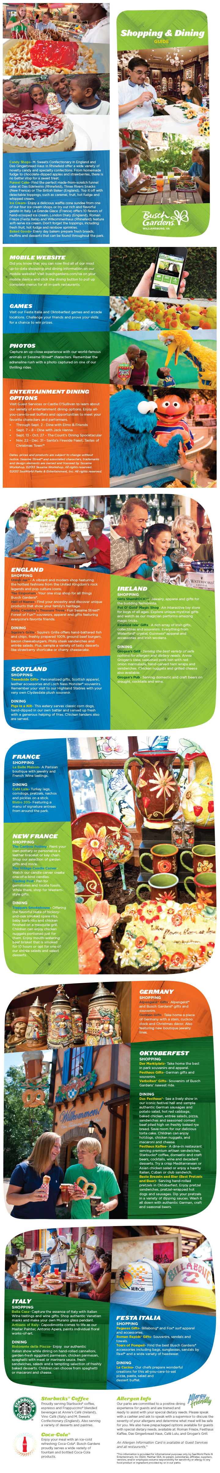 2013 BGW Shopping & Dining Brochure
