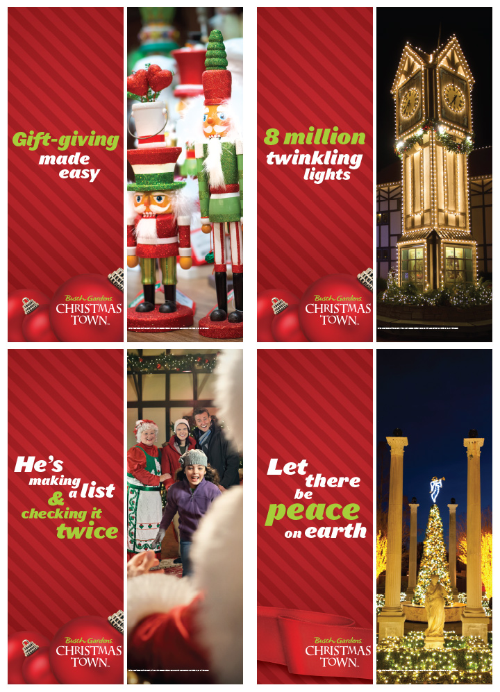 2014 BGW Christmas Town Parking Lot Banners