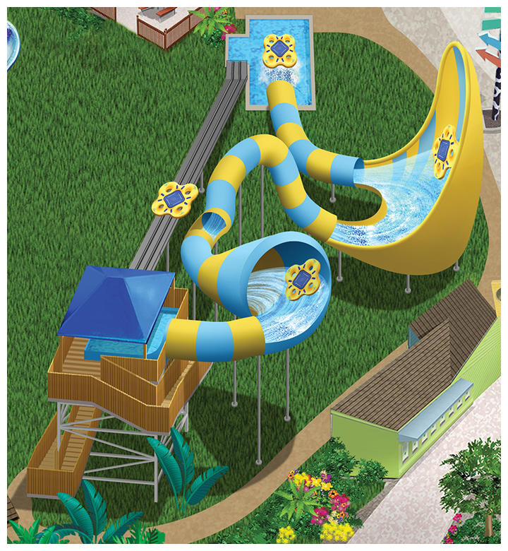 2014 WCUSA Colossal Curl Map Illustration