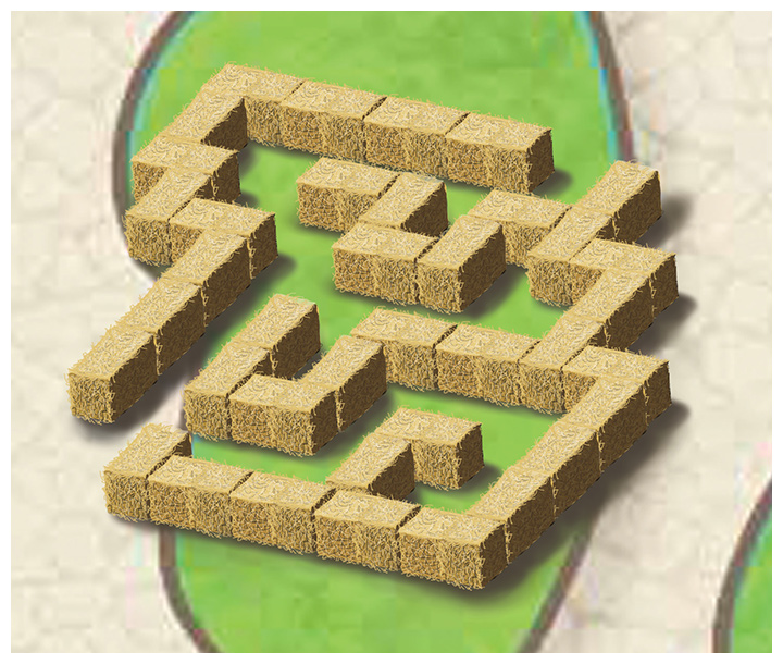 2019 SWC HOS Hay Maze Illustration